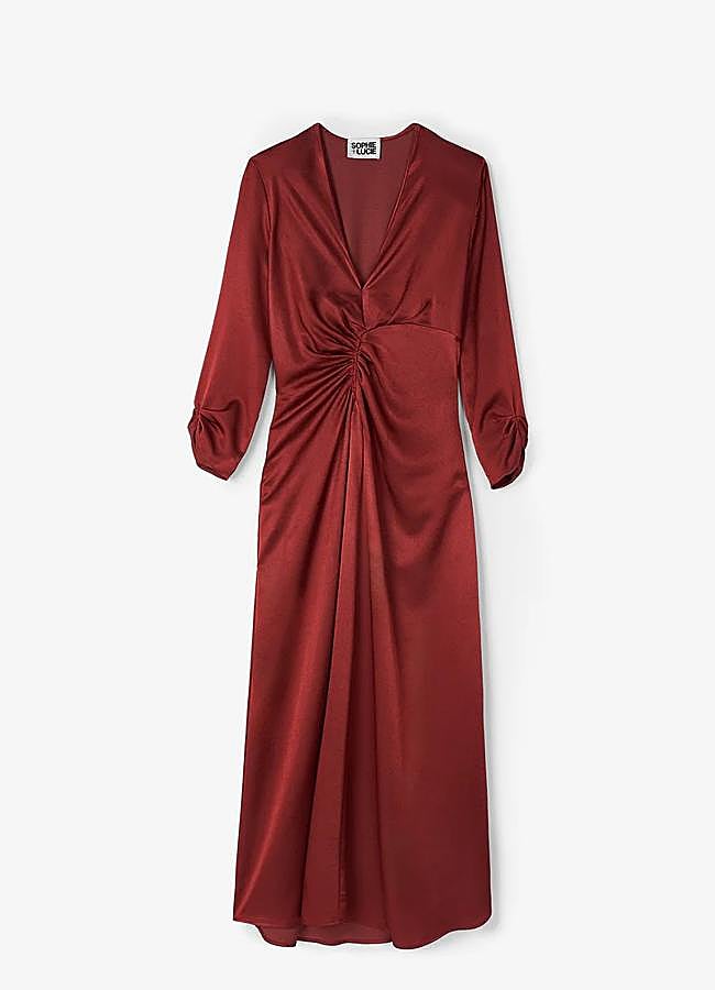 Imagen - Vestido en satén de Sophie & Lucie (189 euros).