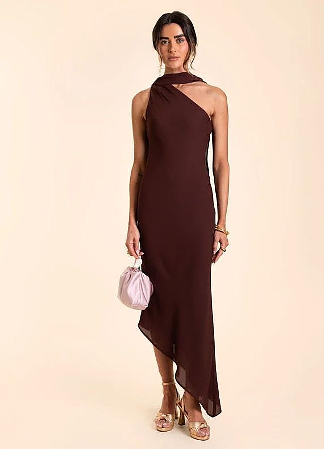Imagen - Vestido Alhambra marrón de The Are (129,95€)