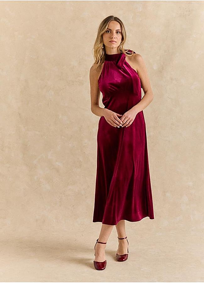 Imagen - Vestido de terciopelo Iria de Polín et Moi (79,95 euros).