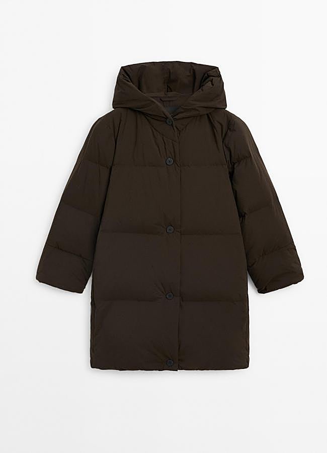 Imagen - Chaqueta acolchada plumas capucha (159€)