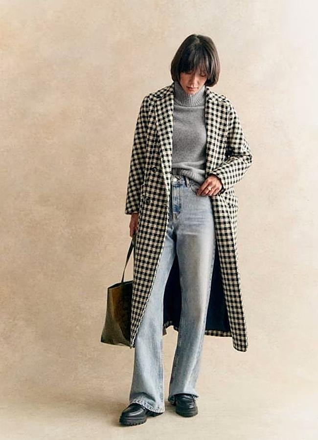 Imagen - Abrigo de cuadros de vichy
