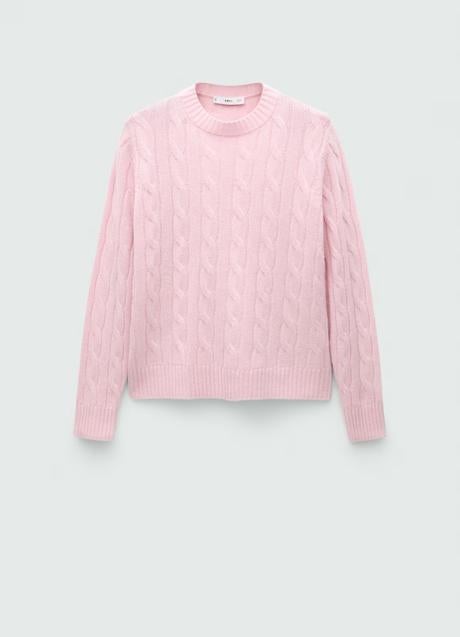 Imagen - Jersey rosa de Mango (59,99 euros)