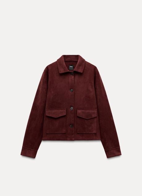 Imagen - Chaqueta de ante de Zara (39,99 euros)