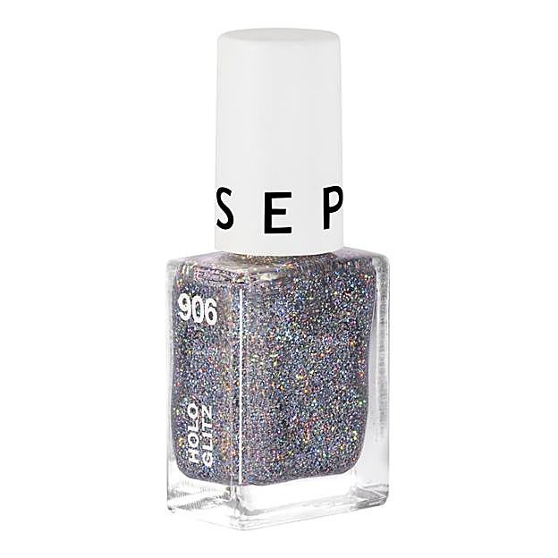 Nail Polish en tono 906 Holo Glitz de Sephora Collection. Precio: 4,99 euros