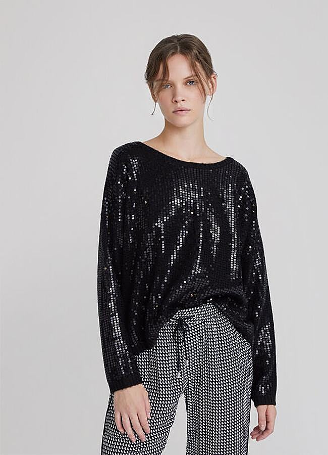 Imagen - Jersey con detalle de lentejuelas de IKKS.