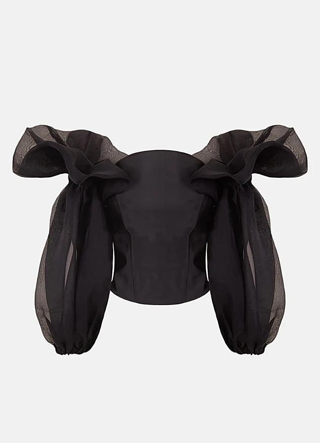 Imagen - Top estilo corsé con mangas abullonadas de Beatriz de la Cámara.