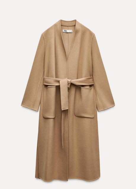 Imagen - Abrigo con cinturón de Zara (169 euros)