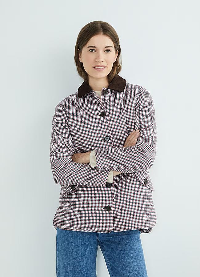 Imagen - Abrigo con estampado de cuadros de Hipercor (39 euros).