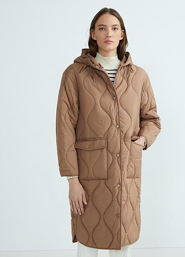 Imagen - Parka acolchada en color rosado de Hipercor (39 euros).