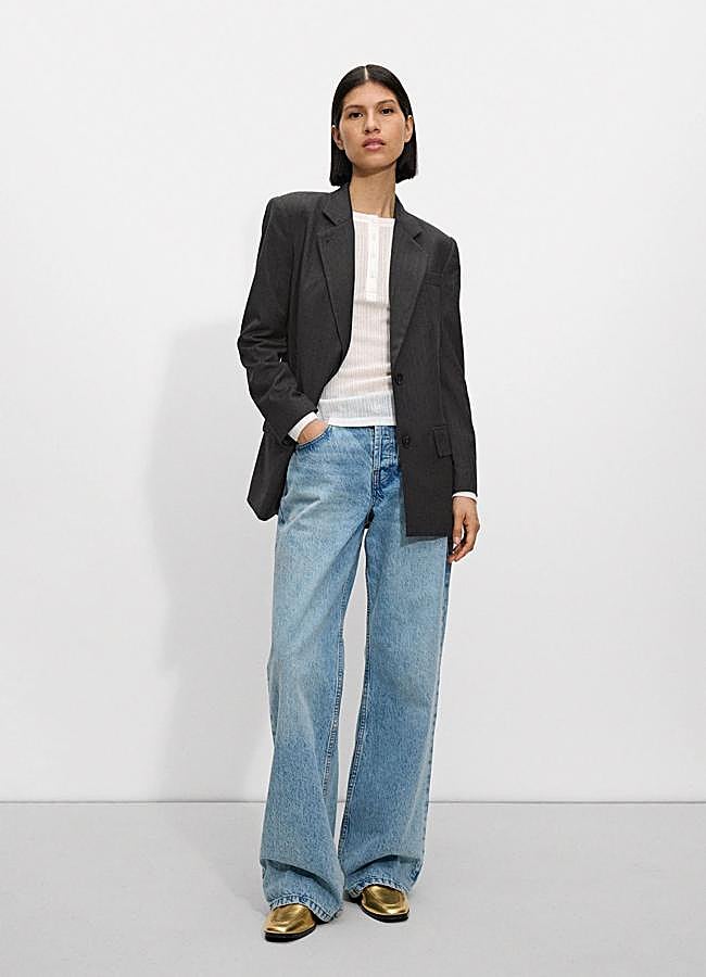 Imagen - Americana con raya diplomática gris oscuro