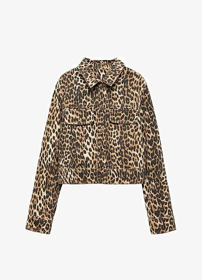 Imagen - Chaqueta con estampado de leopardo de Mango, 49,99 euros.