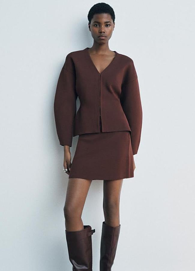 Imagen - Conjunto de chaqueta y falda de Zara (ZARA)