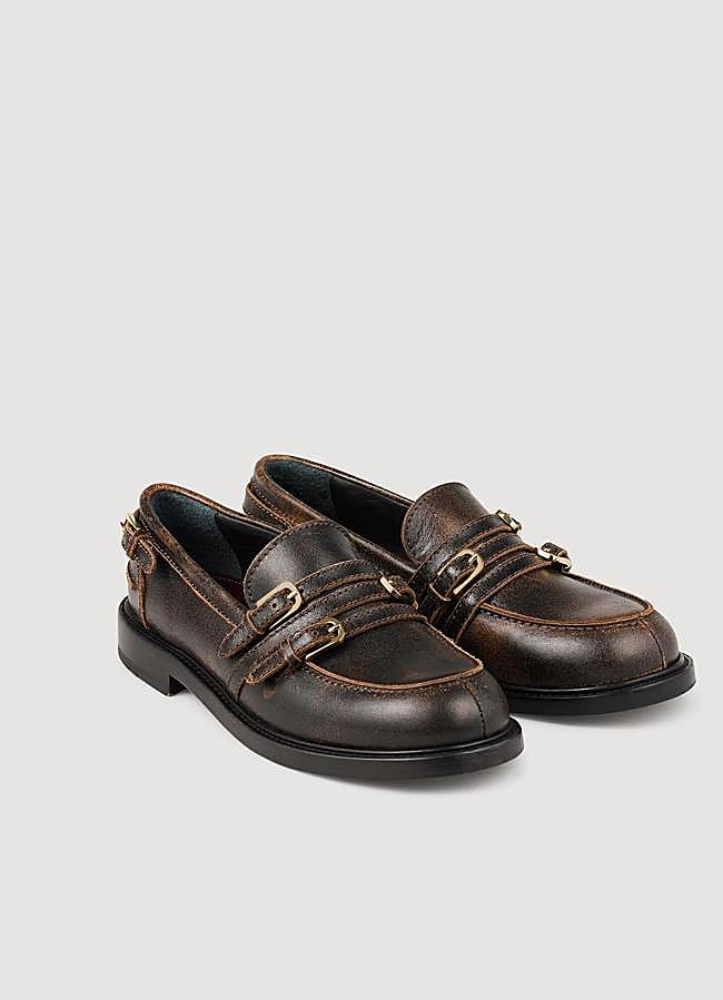 Imagen - Mocasines efecto vintage de Sandro.