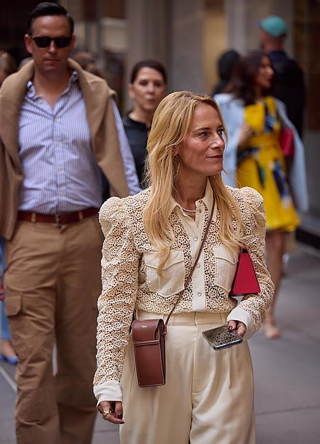 Imagen - Blusa con detalle de encaje. Foto: Launchmetrics spotlight.