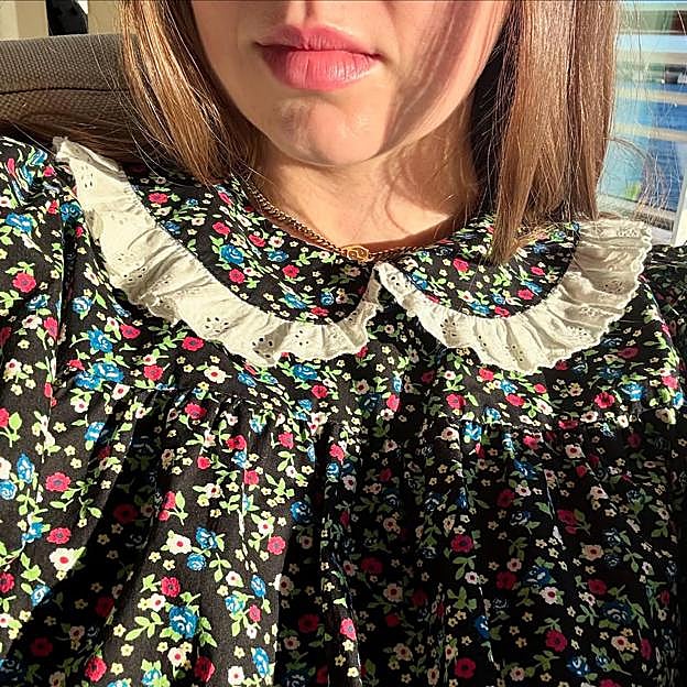 Alexandra de Hannover,, con uno de los looks que ha lucido estas Navidades. 