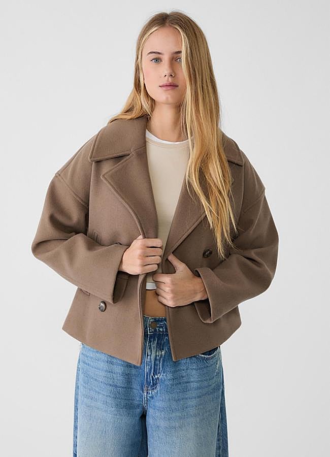 Imagen - Chaqueta color mocha mousse
