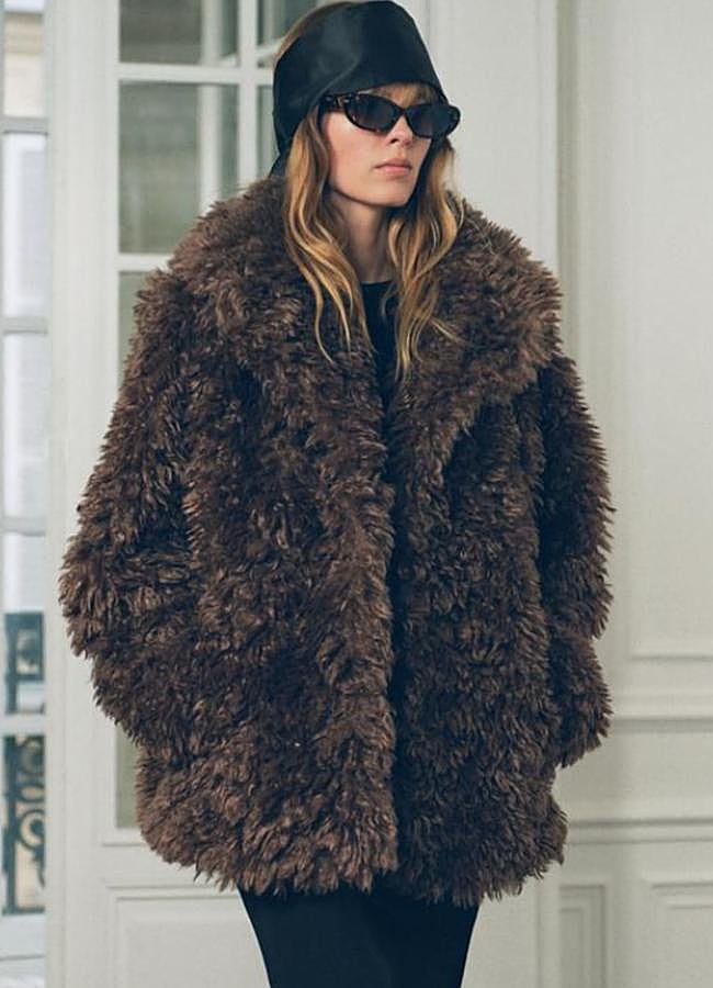 Imagen - Abrigos de pelo low cost que parecen de lujo (ZARA)