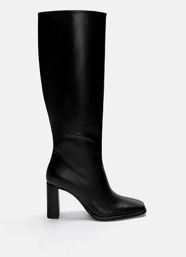 Imagen - Botas altas tacón de Pull and Bear (49,99€)