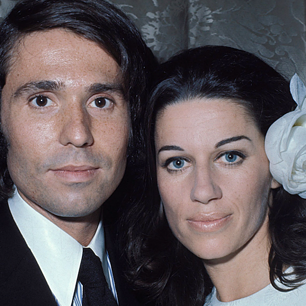 Raphael y Natalia Figuerosa, el día de su boda. 