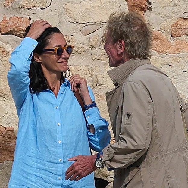Claudia Stilianopoulos y Ernesto de Hannover en Ibiza.