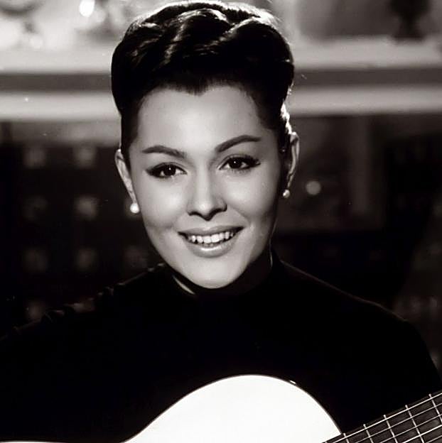 Paquita Rico, una estrella rutilante del cine español. 