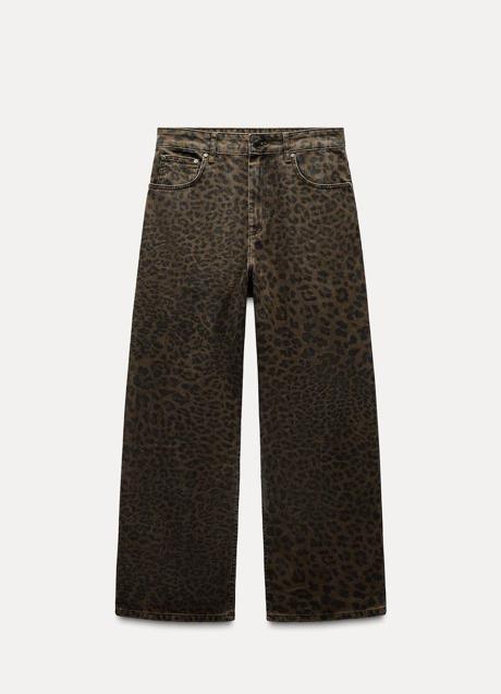 Imagen - Pantalones con estampado animal de Zara (39,99 euros)