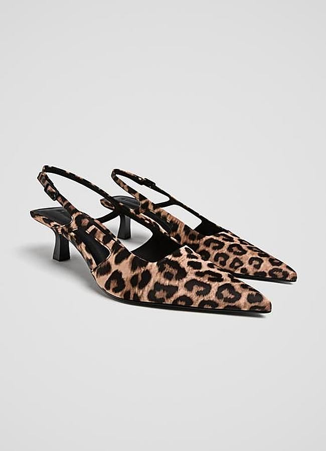 Imagen - Zapatos de tacón bajo con animal print