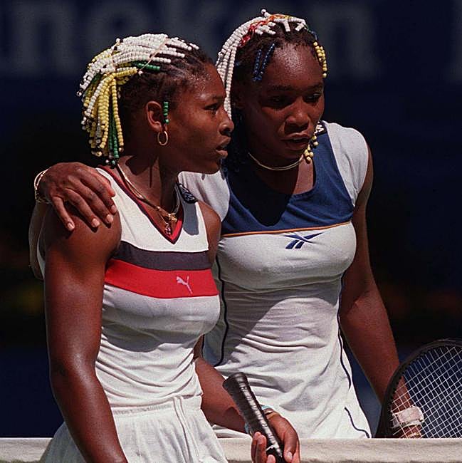Las hermanas Serena y Venus Williams.