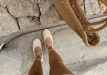 Las bailarinas más bonitas de Zara que ahora llevan todas las editoras de moda