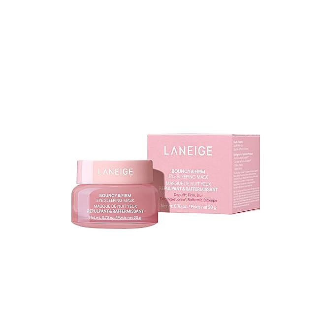 Mascarilla de ojos nocturna de la firma Laneige.