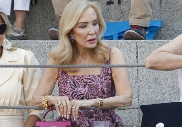 Carmen Lomana en Las Ventas.