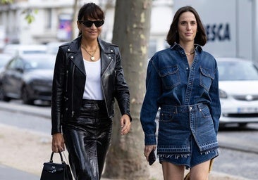 Faldas vaqueras que combinan con todo y siempre sientan bien