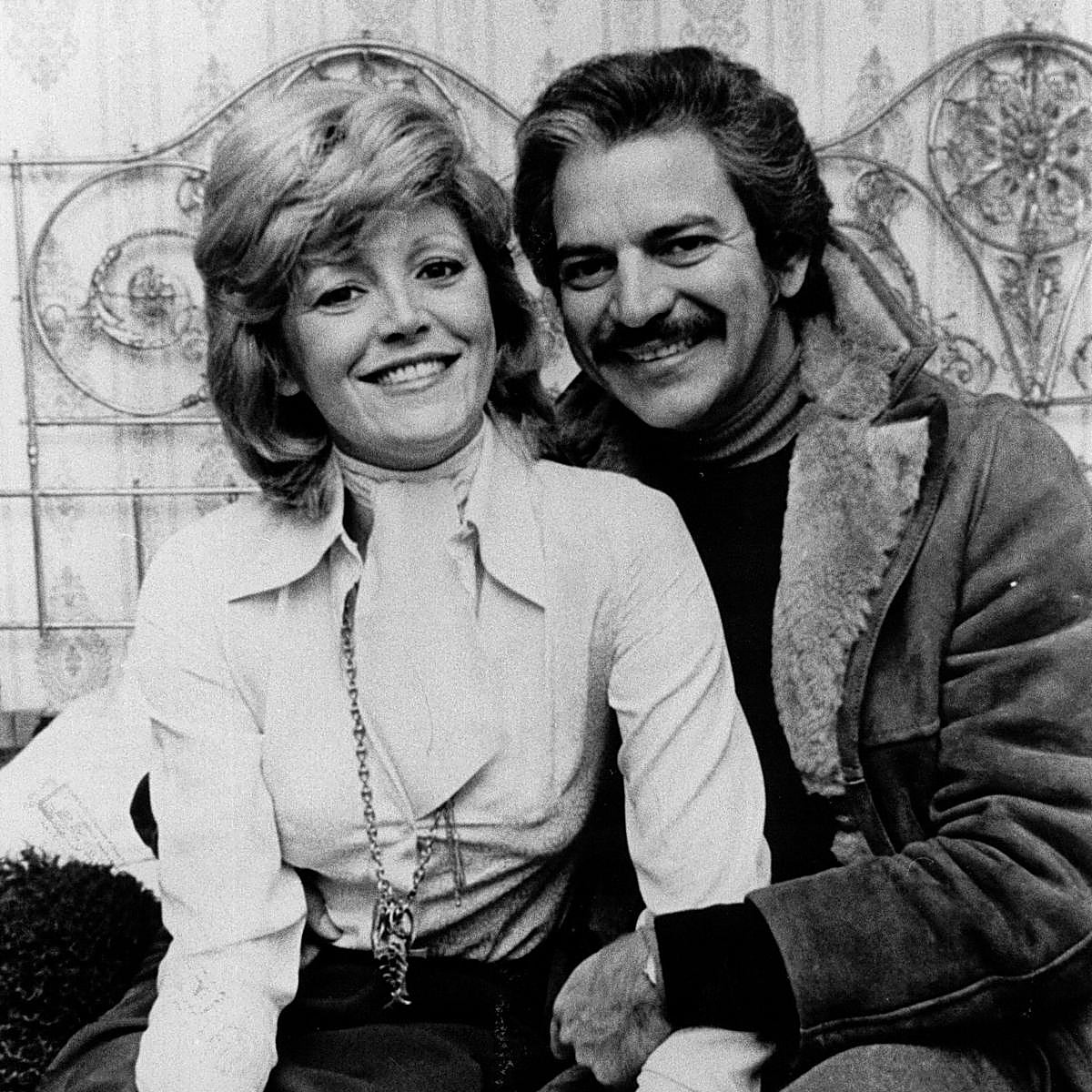 Carmen Cervera y Espartaco Santoni, en una imagen de los años setenta.