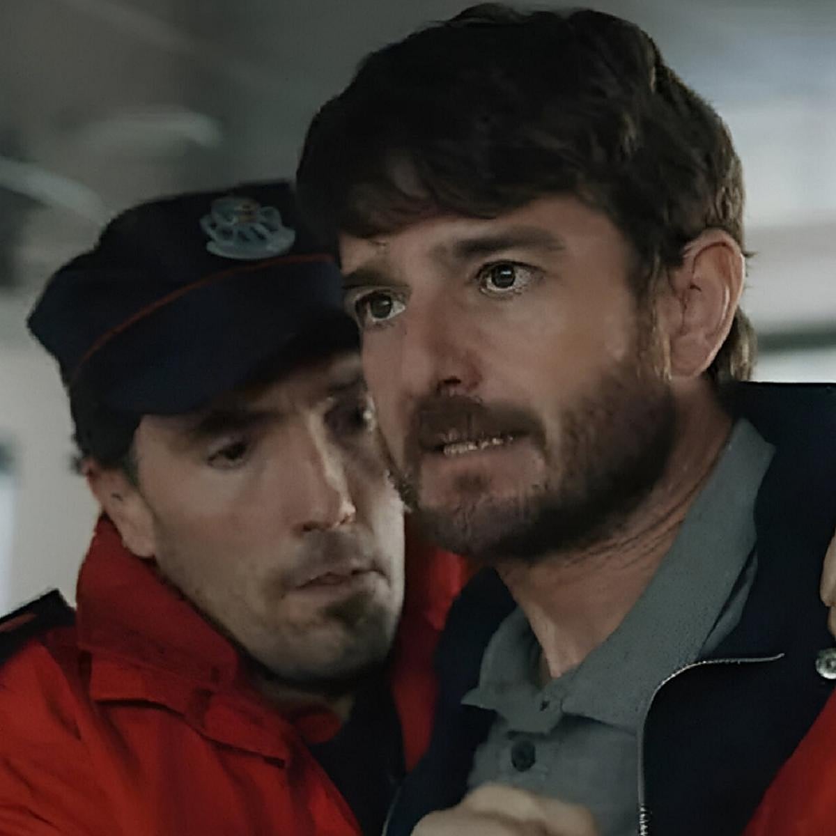 Gorka Otxoa en una secuencia de Desaparecido, la serie que producen Netflix y ETB.