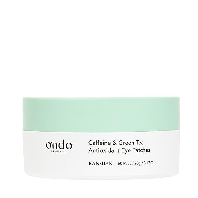 Parches de ojos con cafeína y té verde de Ondo.