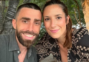 Rafel Pol junto a su fallecida esposa, Raquel.