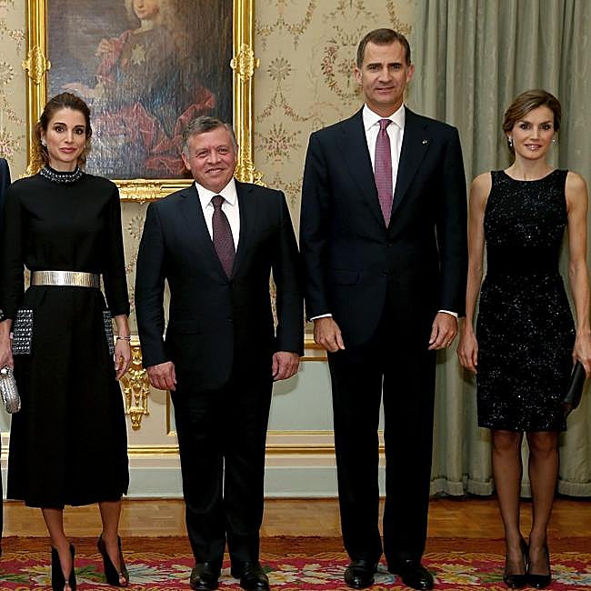 Los lazos entre la dinastía hachemita y la famlia Borbón son muy estrechos.