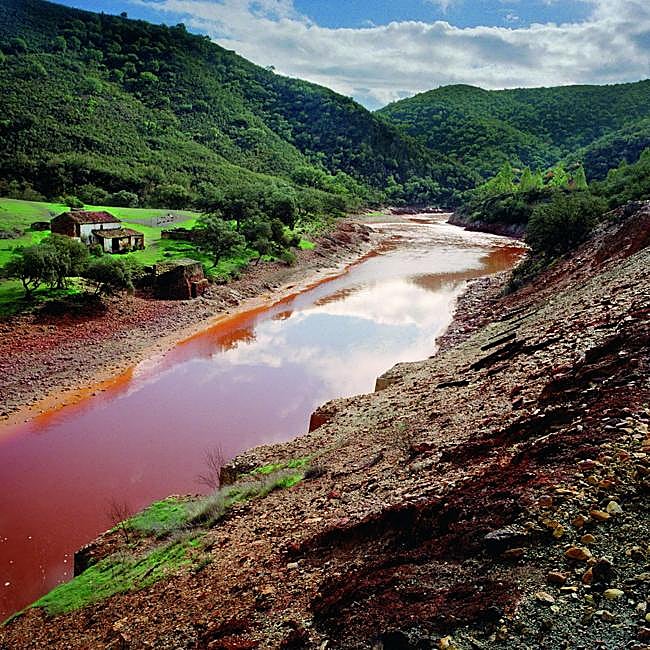 Río Tinto, en Minas de Riotinto