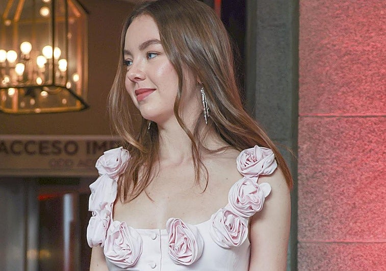 Alexandra de Hannover en una fiesta en Madrid.