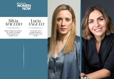 Silvia Macedo, directora general de L'Oréal Paris para España y Portugal, y Lucía Angulo, CEO de McCann Worldgroup Spain y McCann Spain.