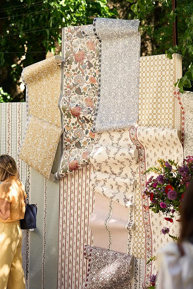 Colección de papeles pintados, de IQ Home Collection en colaboración con CarolinaColomba.