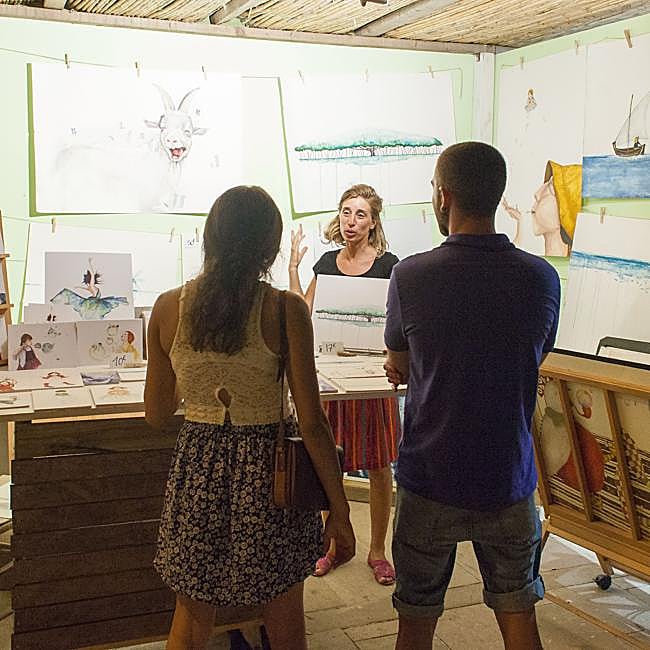 Mercadillo artístico de Sant Ferran