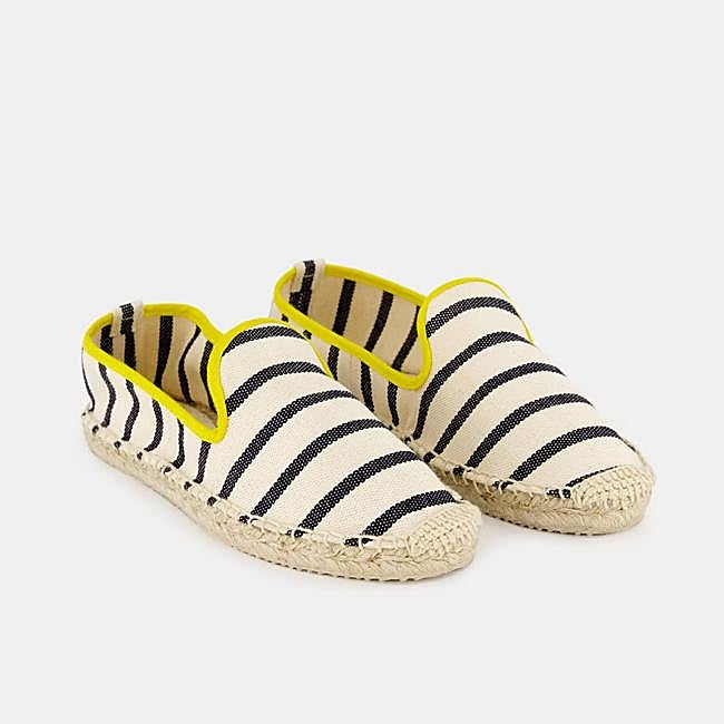 Alpargata de mujer rayas marineras (15€)