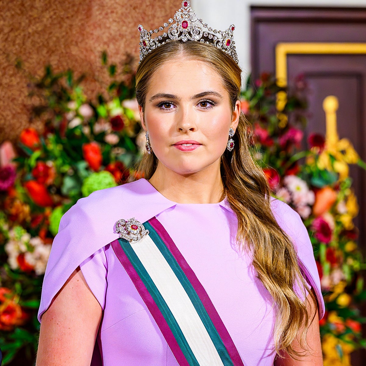 La heredera al trono holandés, la princesa Amalia.