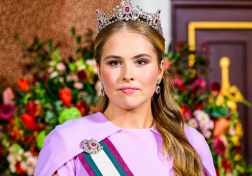 La heredera al trono holandés, la princesa Amalia.
