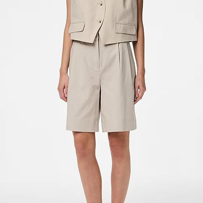 Bermudas de lino tailoring