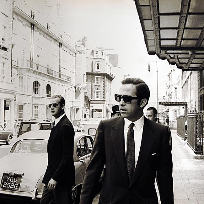 Constantino de Grecia y Juan Carlos I de España en 1970.