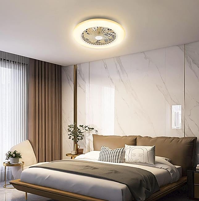 El ventilador de techo con luz Aigostar está rebajado a 75.99 euros en Amazon.