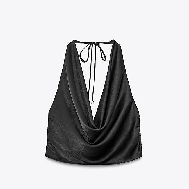 Top satinado abalorios (19,95€)