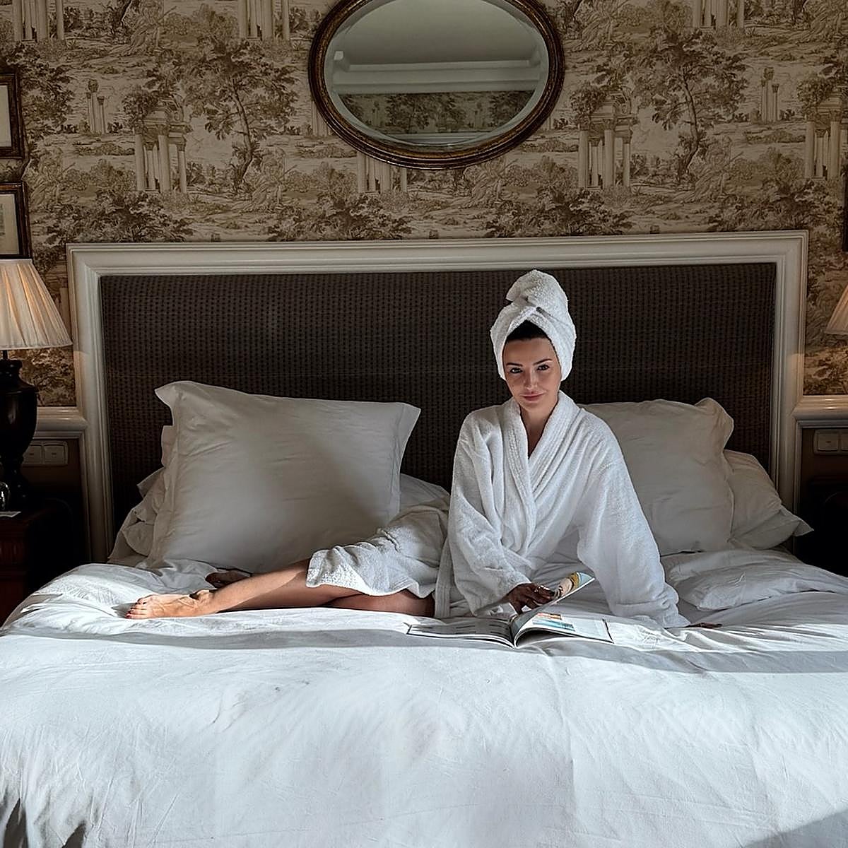 Alexandra Pereira en el Anantara Villa Padierna Resort de Marbella.